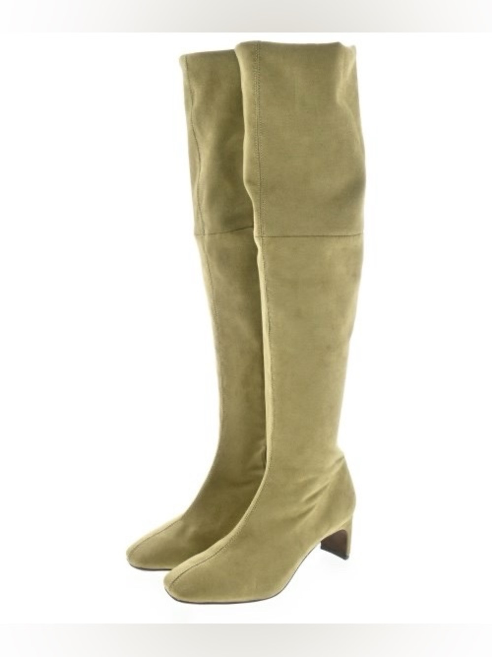 Vintage Green suede over the knee boots size 8 women’s